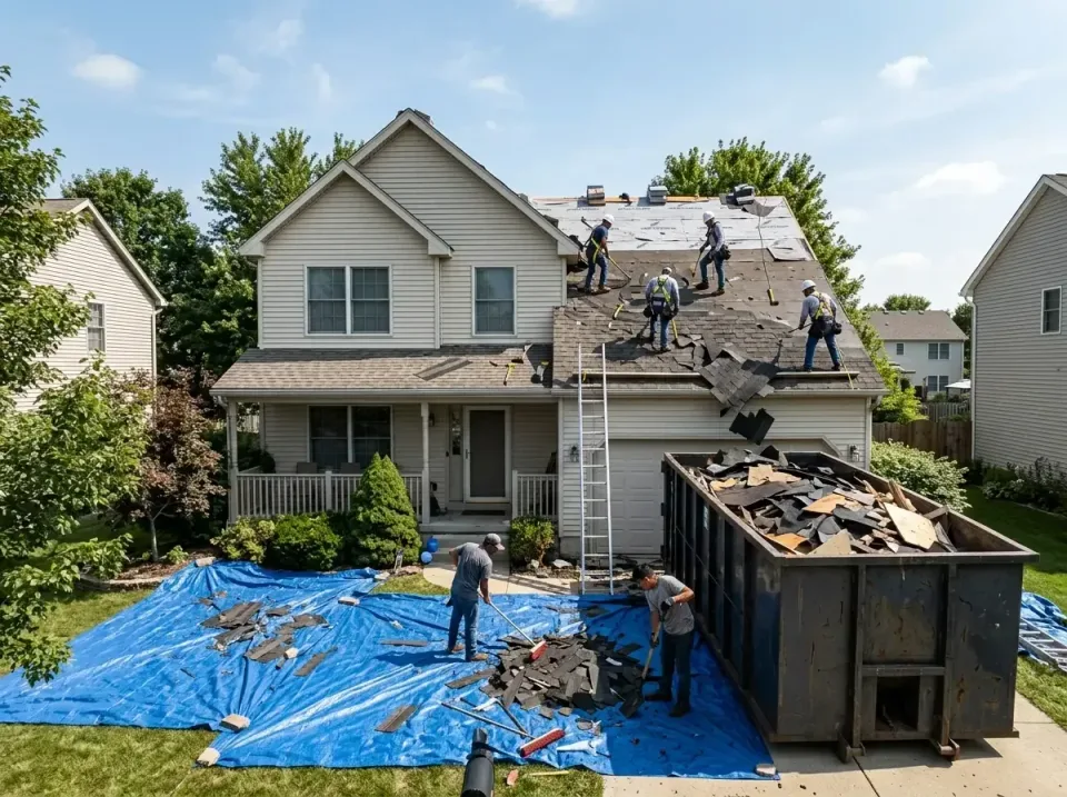 roof-replacement-debris-remova-004 — frequently asked questions, Cheapest Dumpster Rentals in Grundy Center, IA